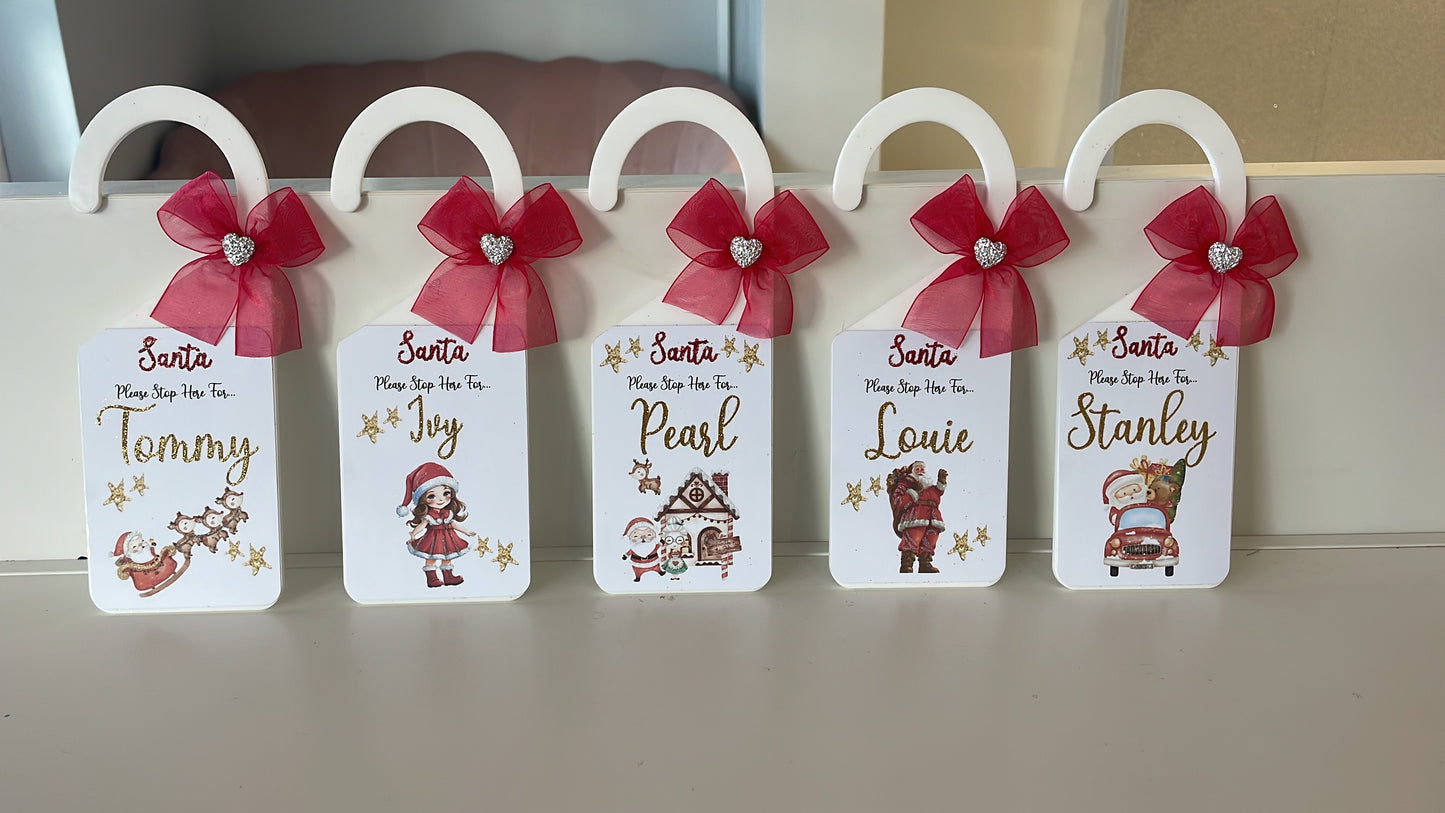 Christmas Door Signs