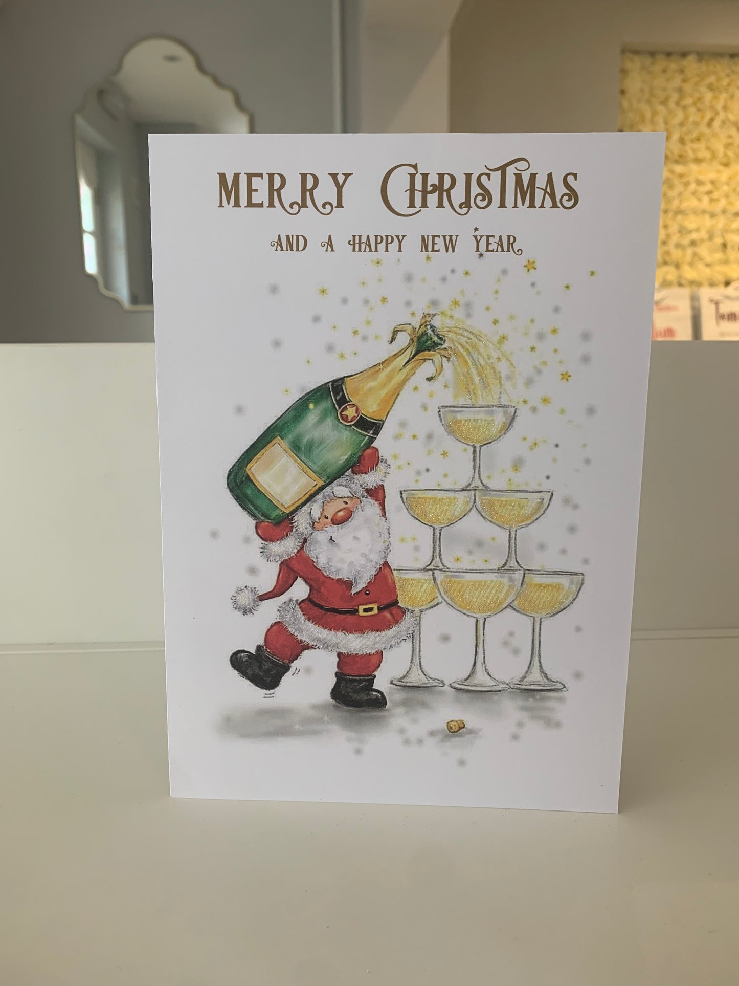 Champagne Santa
