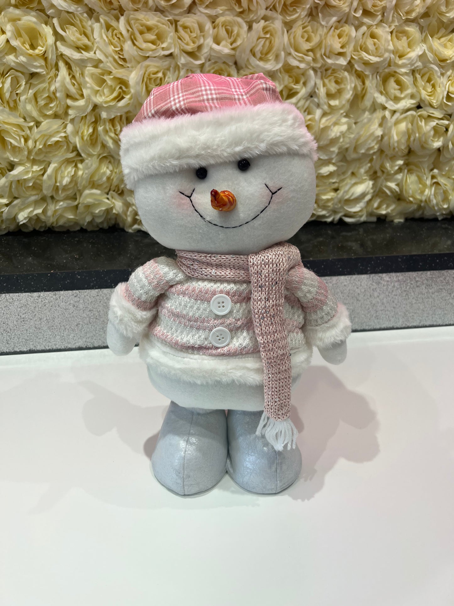 Pink Snowman