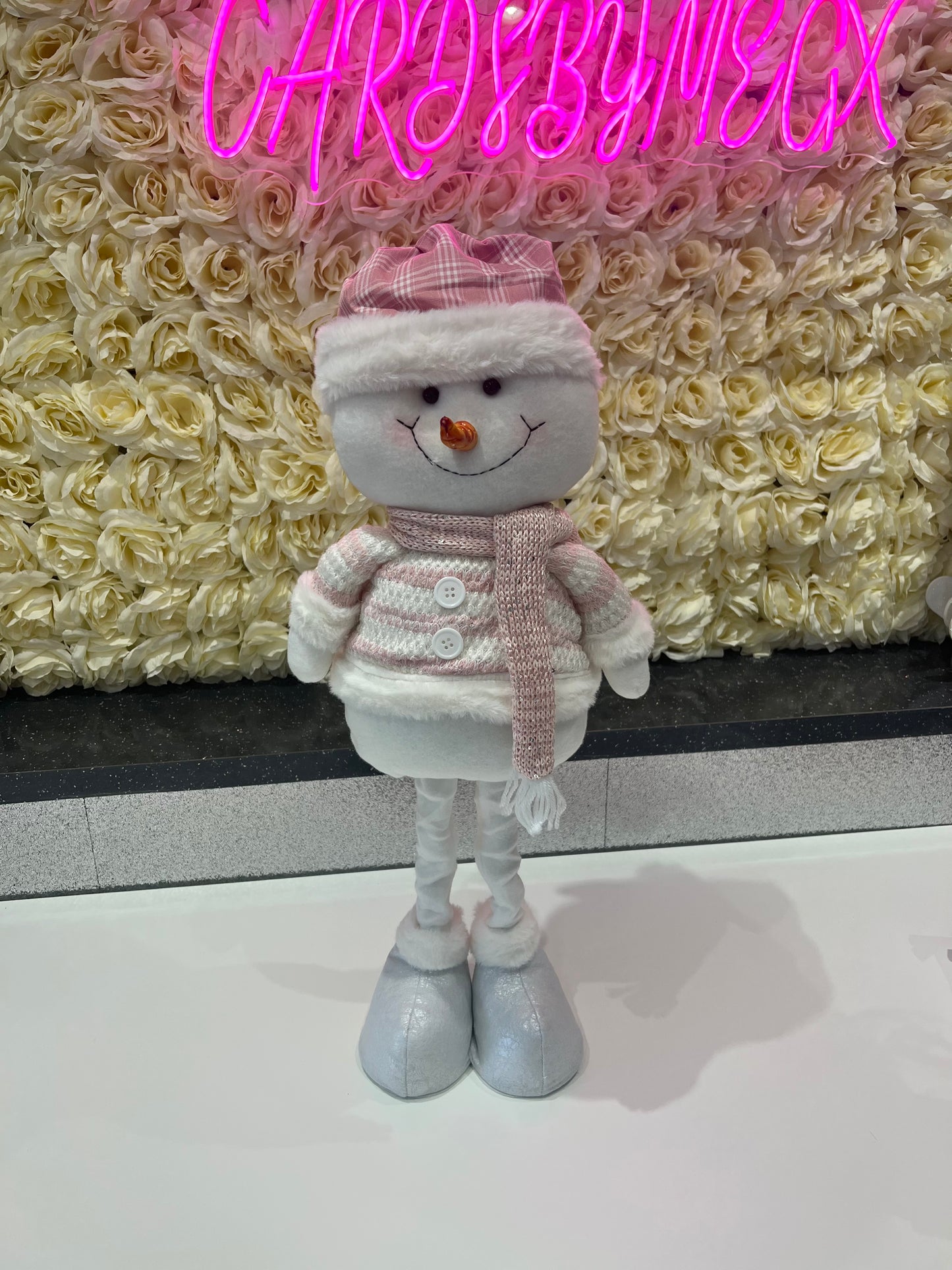Pink Snowman