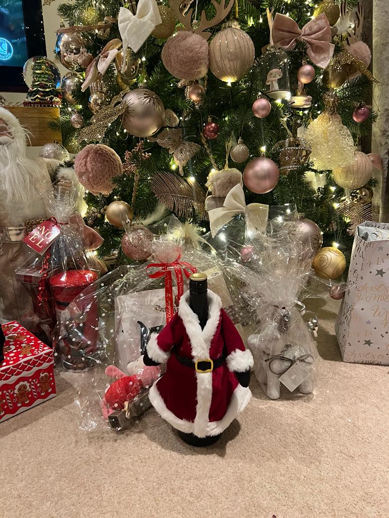 Santa Claus Bottle Cover